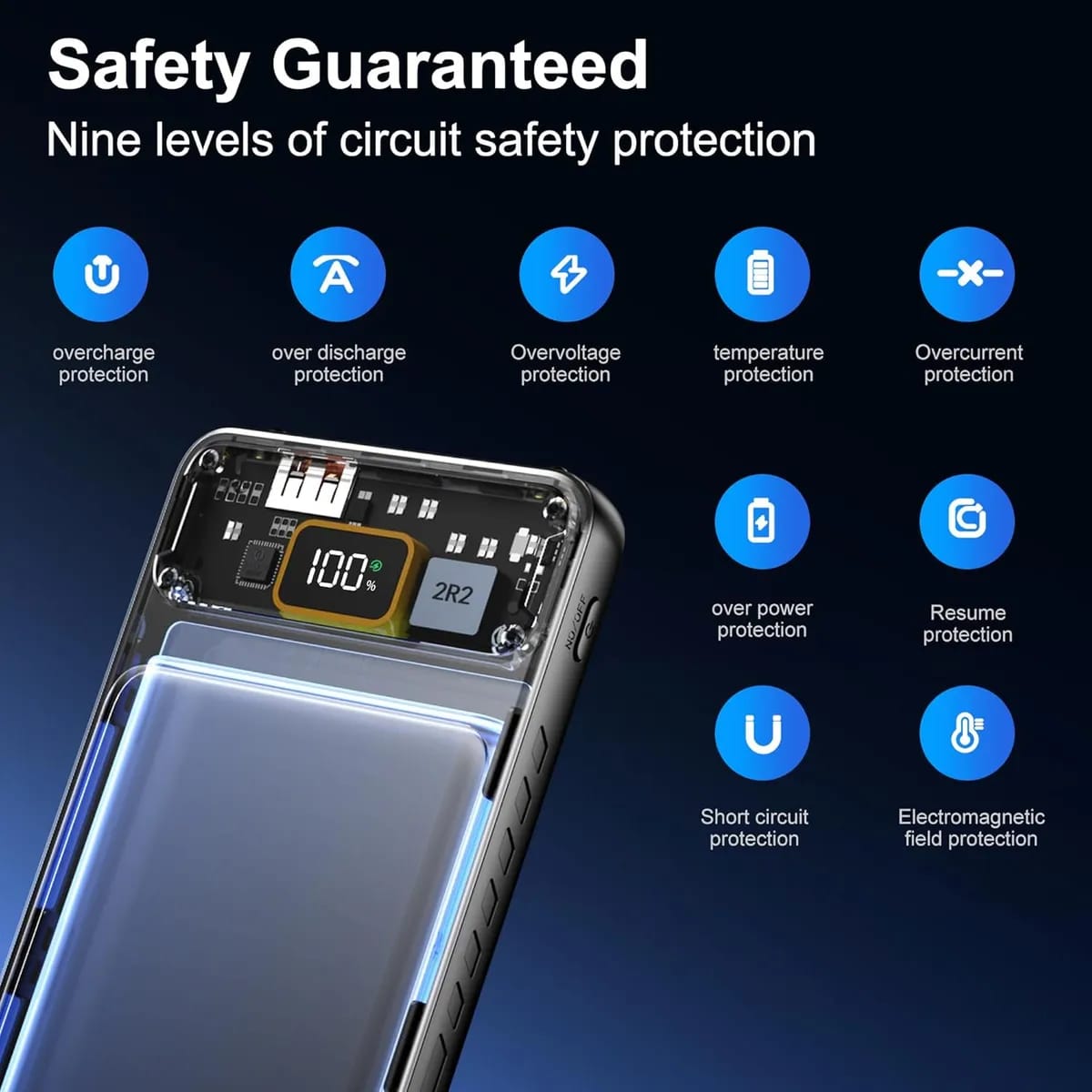 Elec 20000mAh Power Bank – PD Fast Charging, High-Capacity Portable Charger