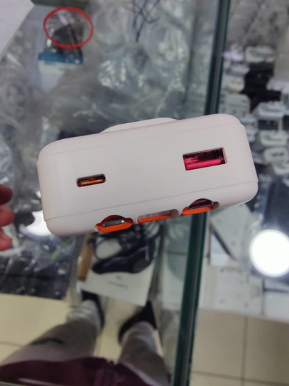 Marten Fast Charging Power Bank 20,000mAh | Built‑in Cables | Lightning, Type‑C & Micro USB Compatible