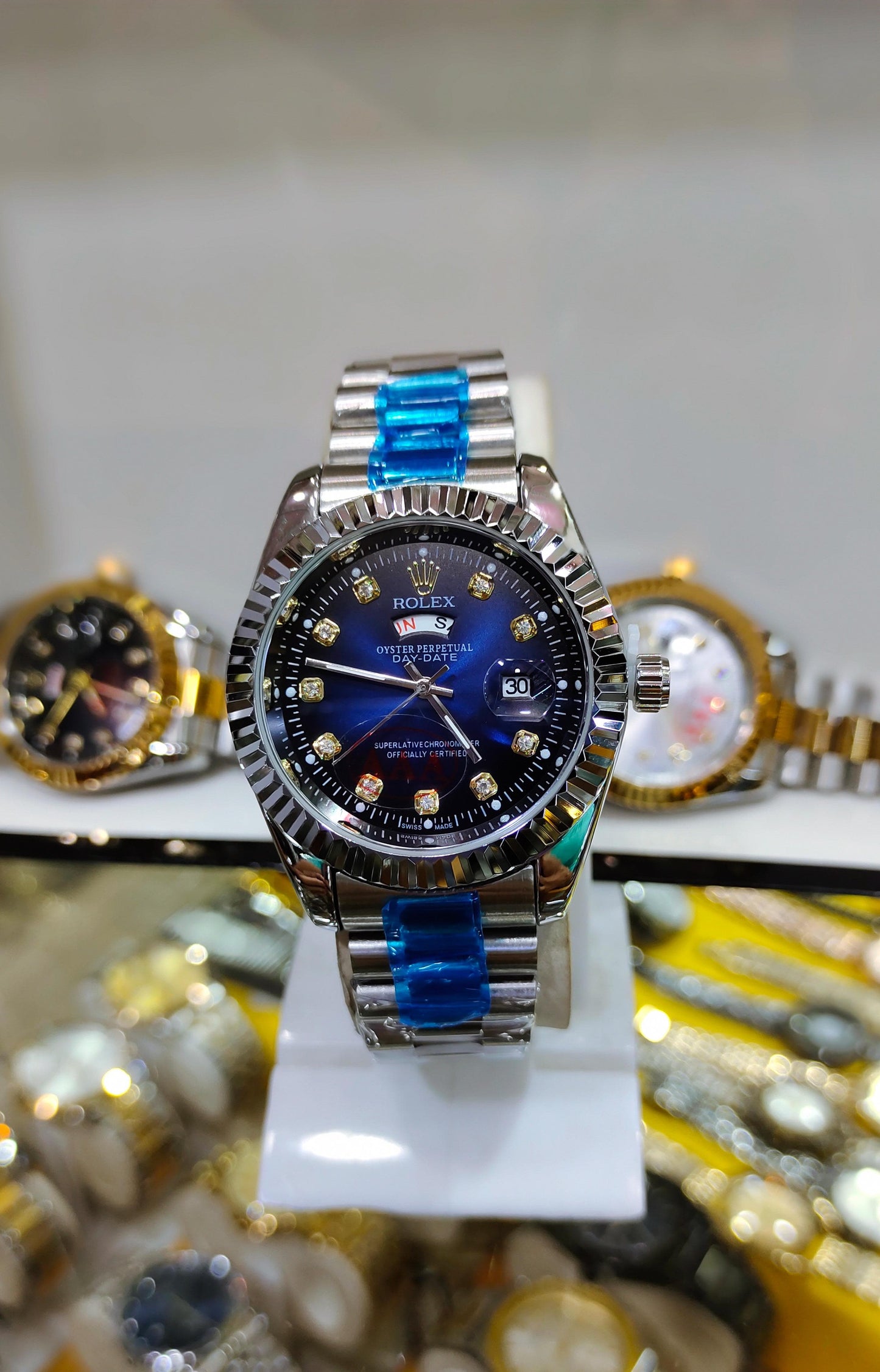 Dial RLX Day & Date – 40mm – Stainless Steel – 486